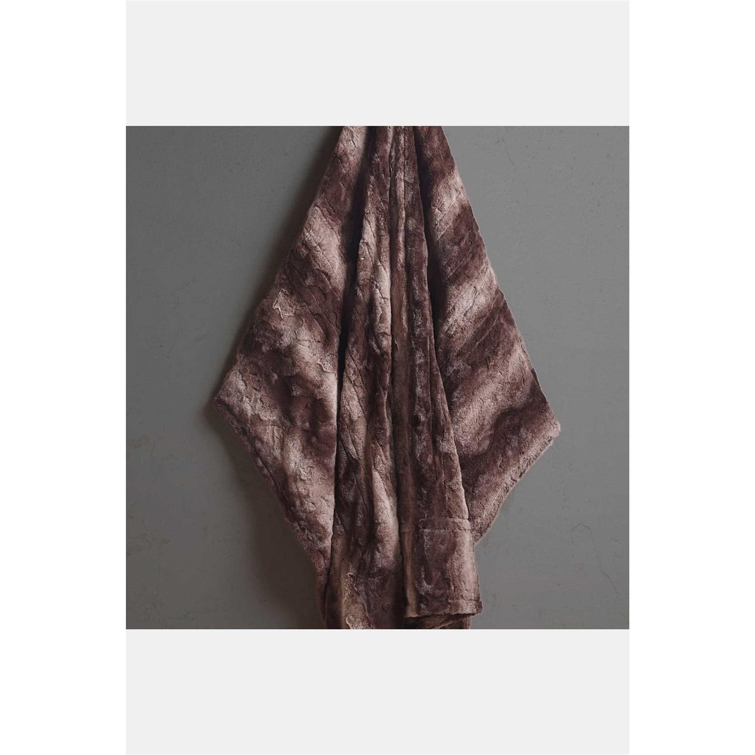 Beautyrest Zuri Oversized Faux Fur Heated Throw - Image 3