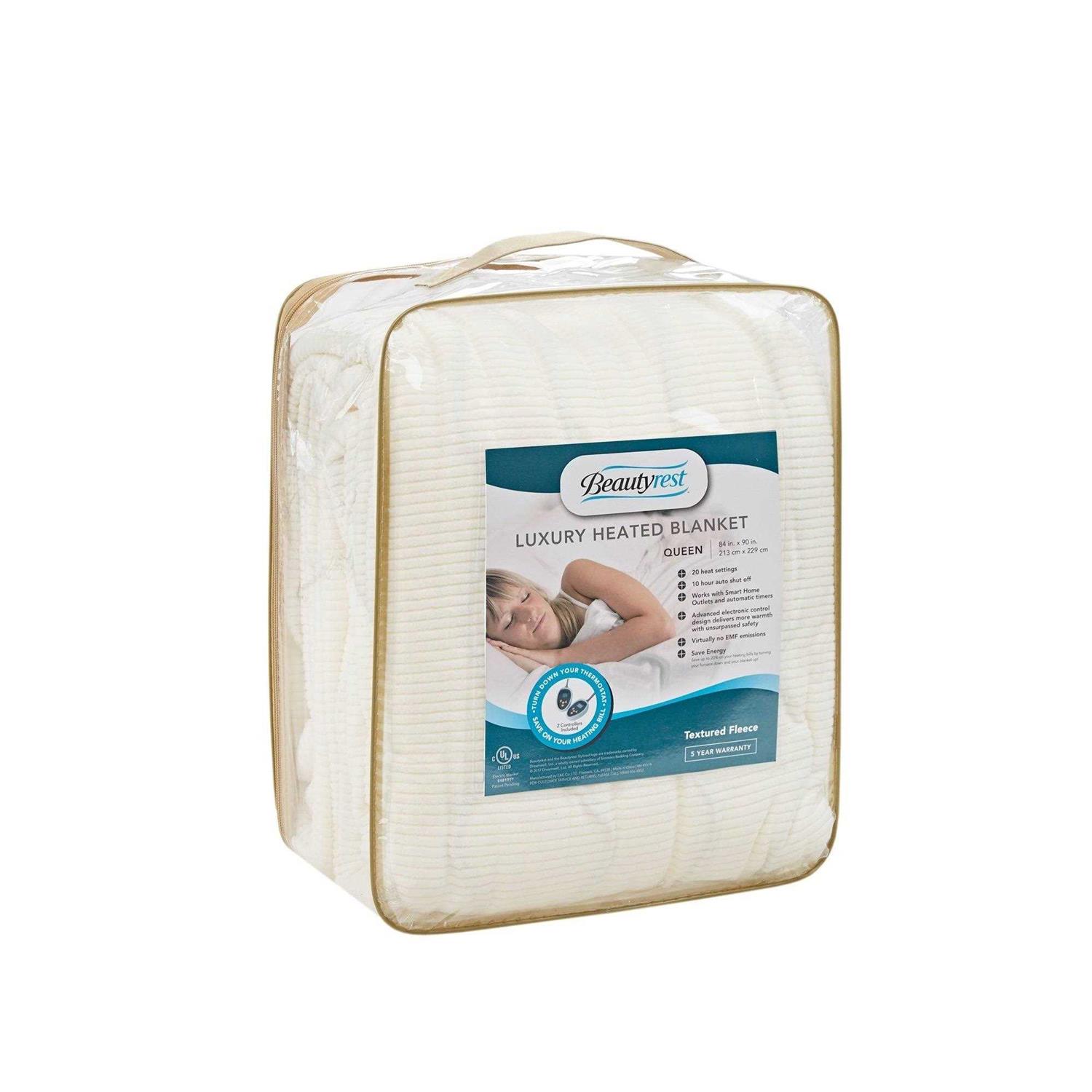 Beautyrest Electric Micro Fleece Heated Blanket - Image 4