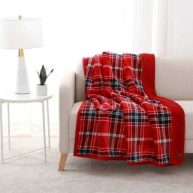 Better Homes & Gardens Printed Reverse Faux Shearling Throw 50 inch x 60 inch