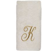 Avanti Cotton Monogram Initial Script Towel