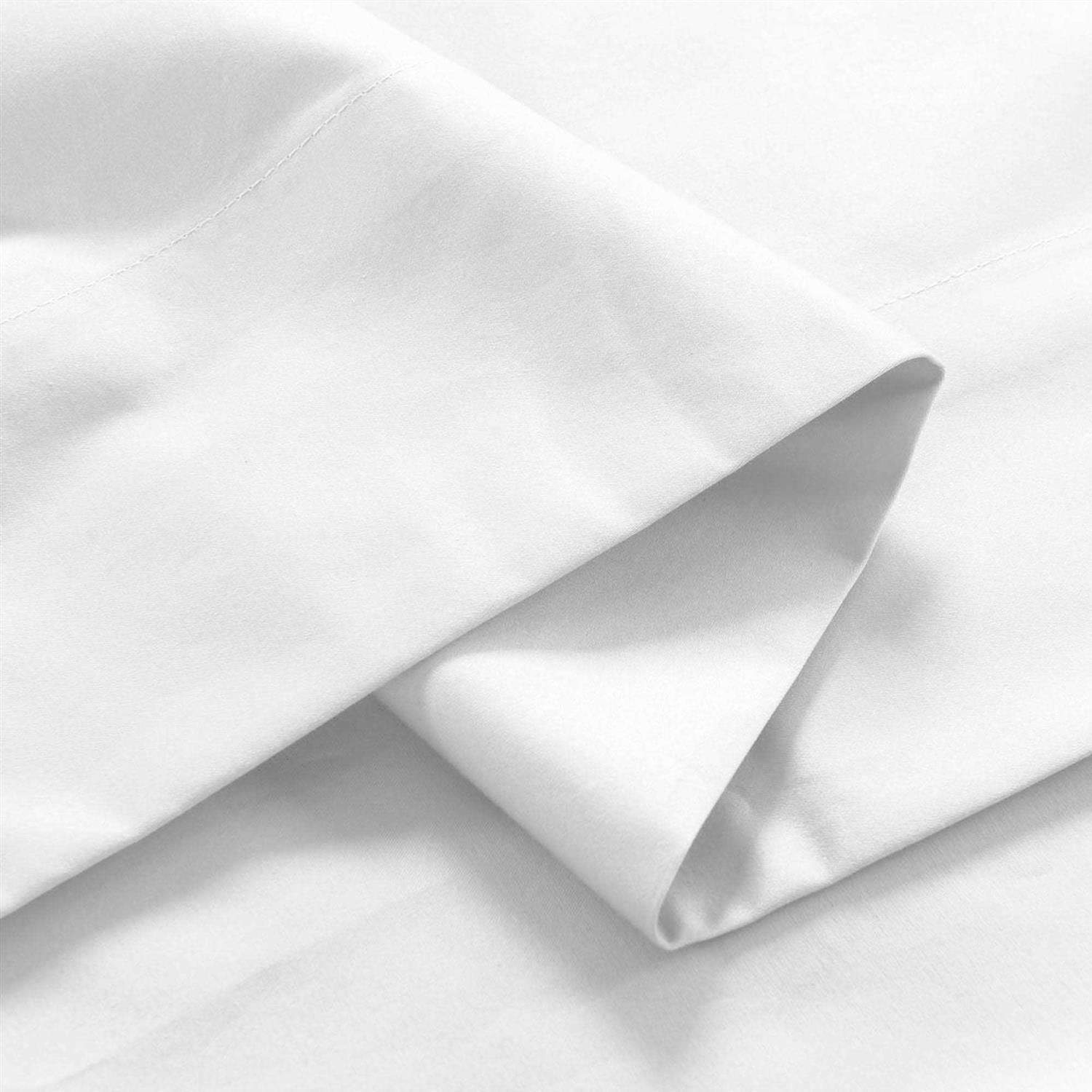 Purity Home 300 TC Percale Organic Cotton Sheet Set - Image 4