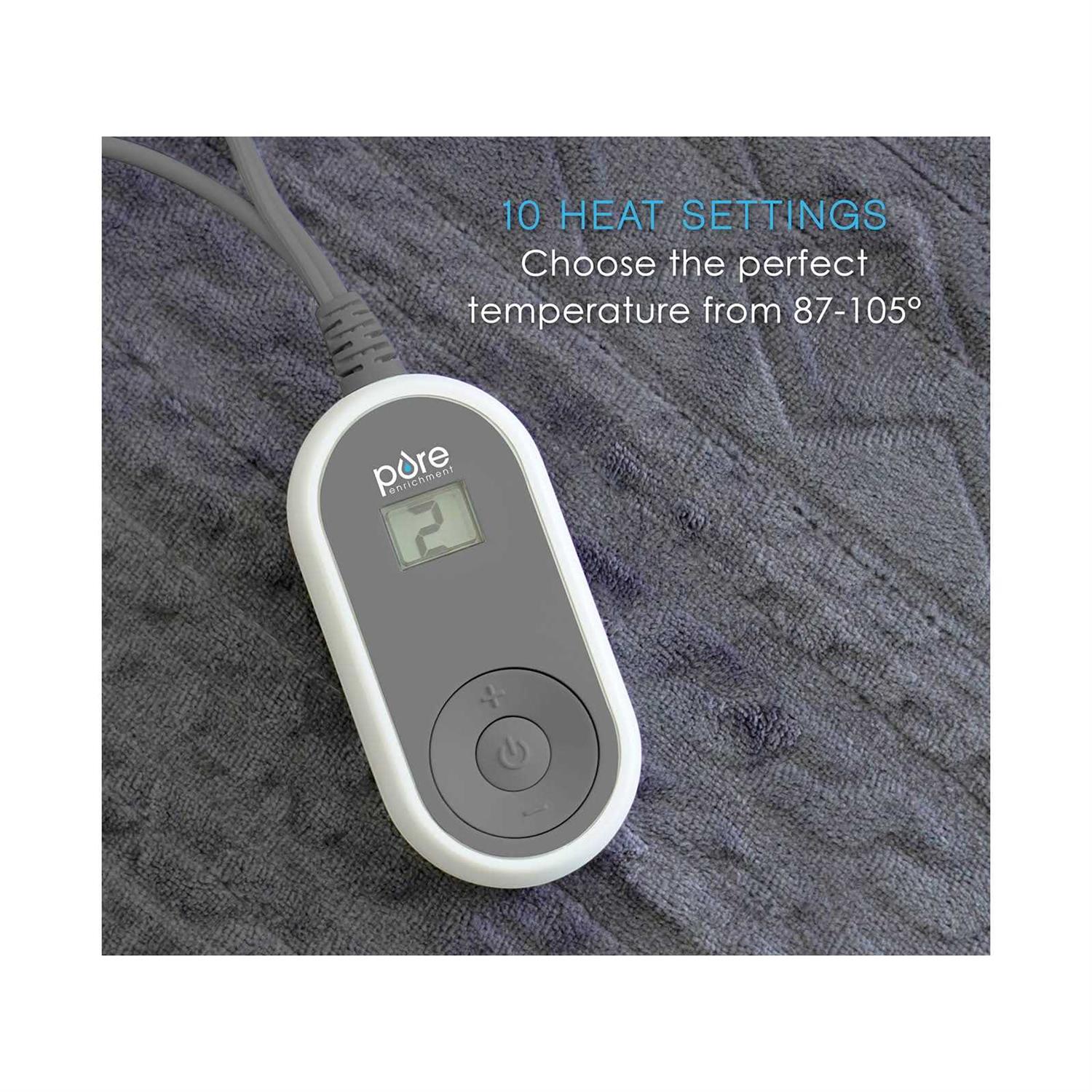 Pure Enrichment PureRelief Radiance Deluxe Heated Blanket - Image 5