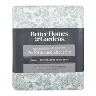 Better Homes Gardens 400 Thread Count Hygro Cotton Performance Bedding Sheet Set