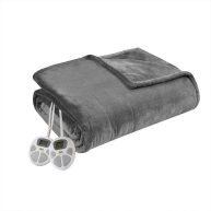 Plush Heated Blanket Serta