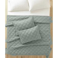 Better Homes & Gardens Sage Diamond Gauze Quilt