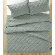 Better Homes & Gardens Sage Diamond Gauze Quilt