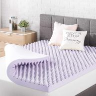 Best Price Mattress Egg Crate Memory Foam Mattress Topper with Calming Infusion