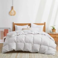 Puredown 800 Fill Power White Goose Down Comforter
