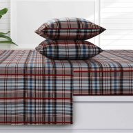 Azores Home 170 GSM Extra Deep Pocket Flannel Sheet Set