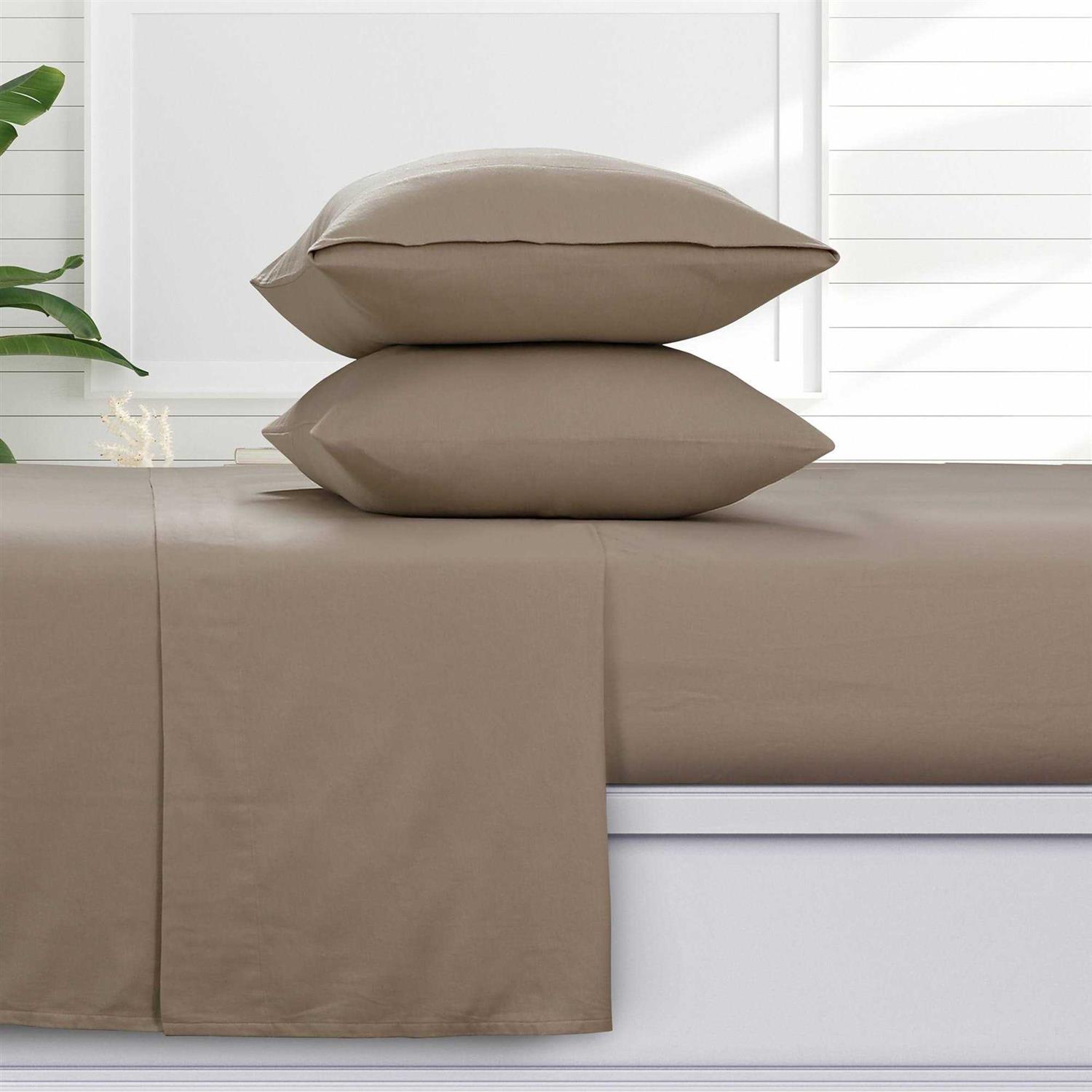 Azores Home 170 GSM Extra Deep Pocket Flannel Sheet Set - Image 2
