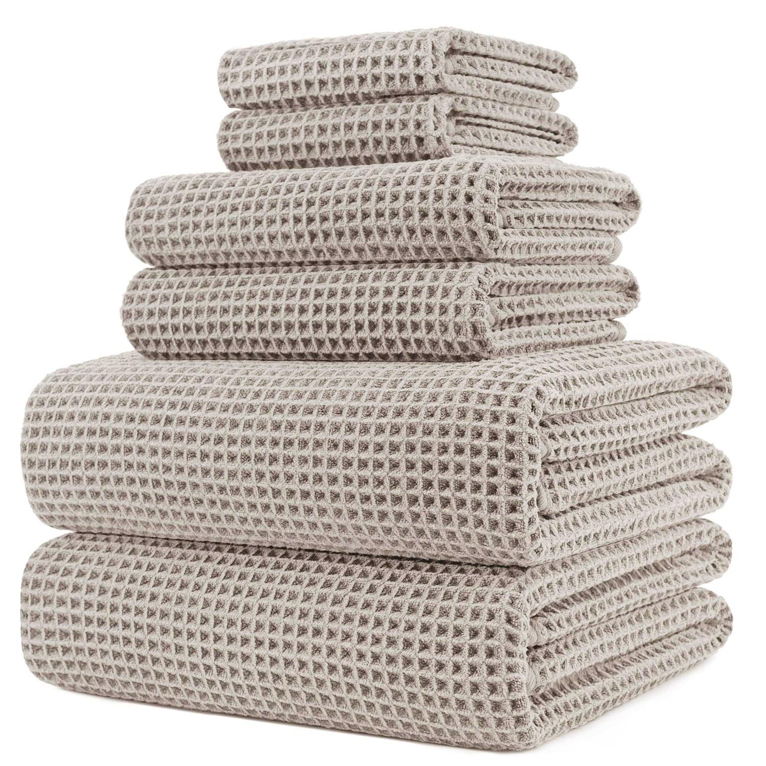 POLYTE Microfiber Oversize Quick Dry Lint Free Bath Towel