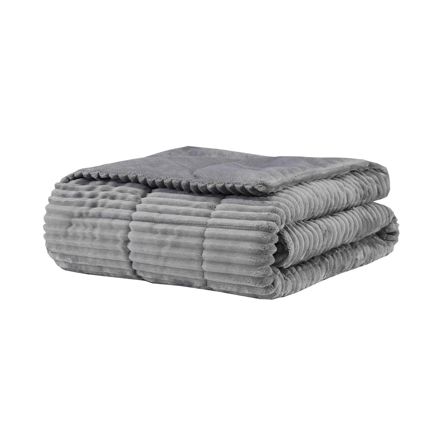 Premier Comfort Parker Corduroy Plush Down Alternative Throw - Image 2