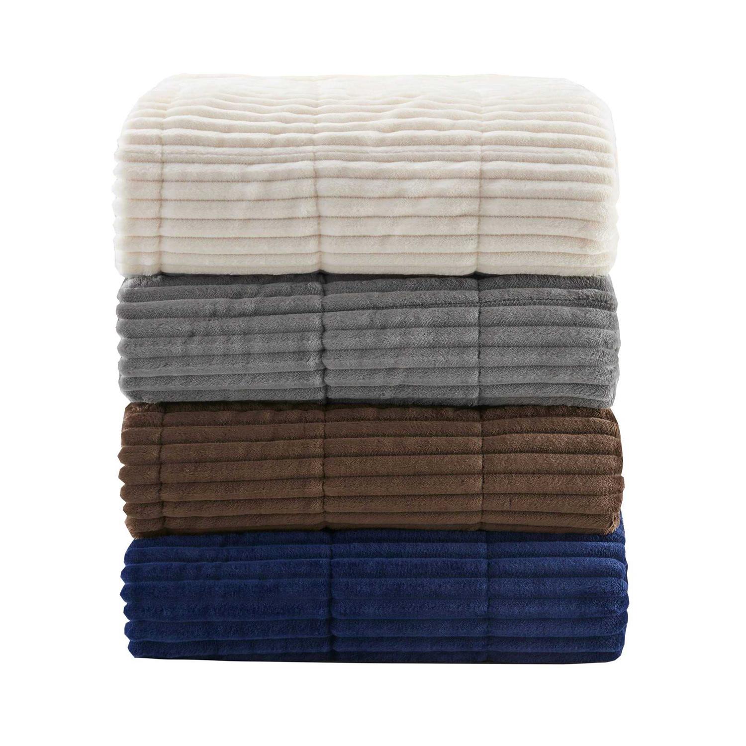 Premier Comfort Parker Corduroy Plush Down Alternative Throw - Image 5