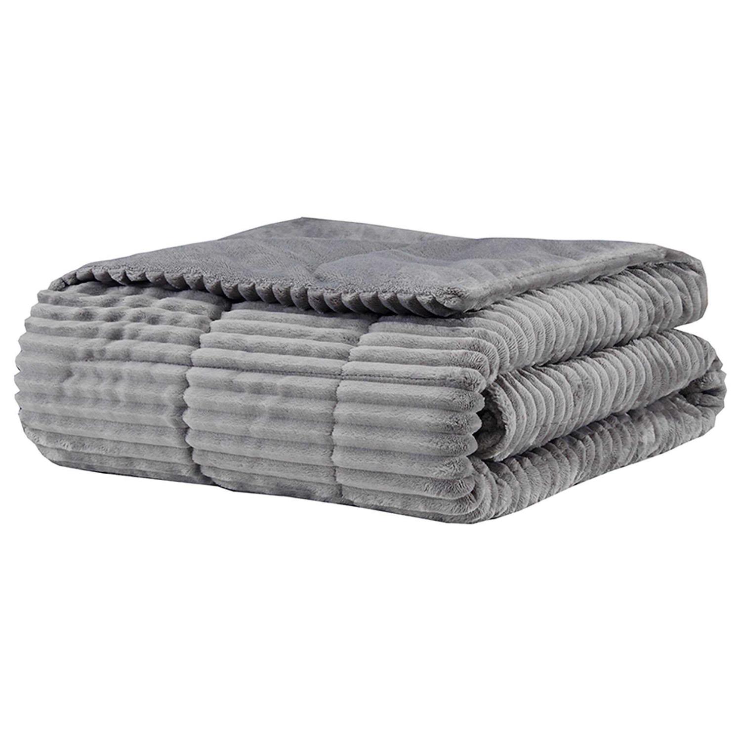 Premier Comfort Parker Corduroy Plush Down Alternative Throw