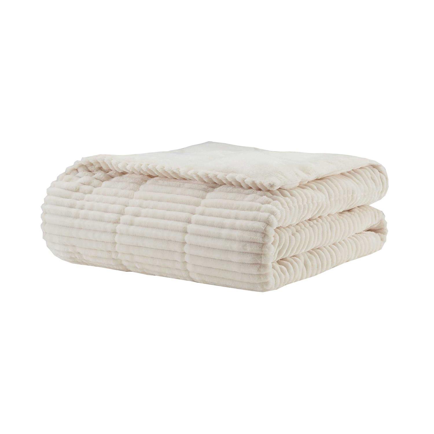 Premier Comfort Parker Corduroy Plush Down Alternative Throw - Image 5