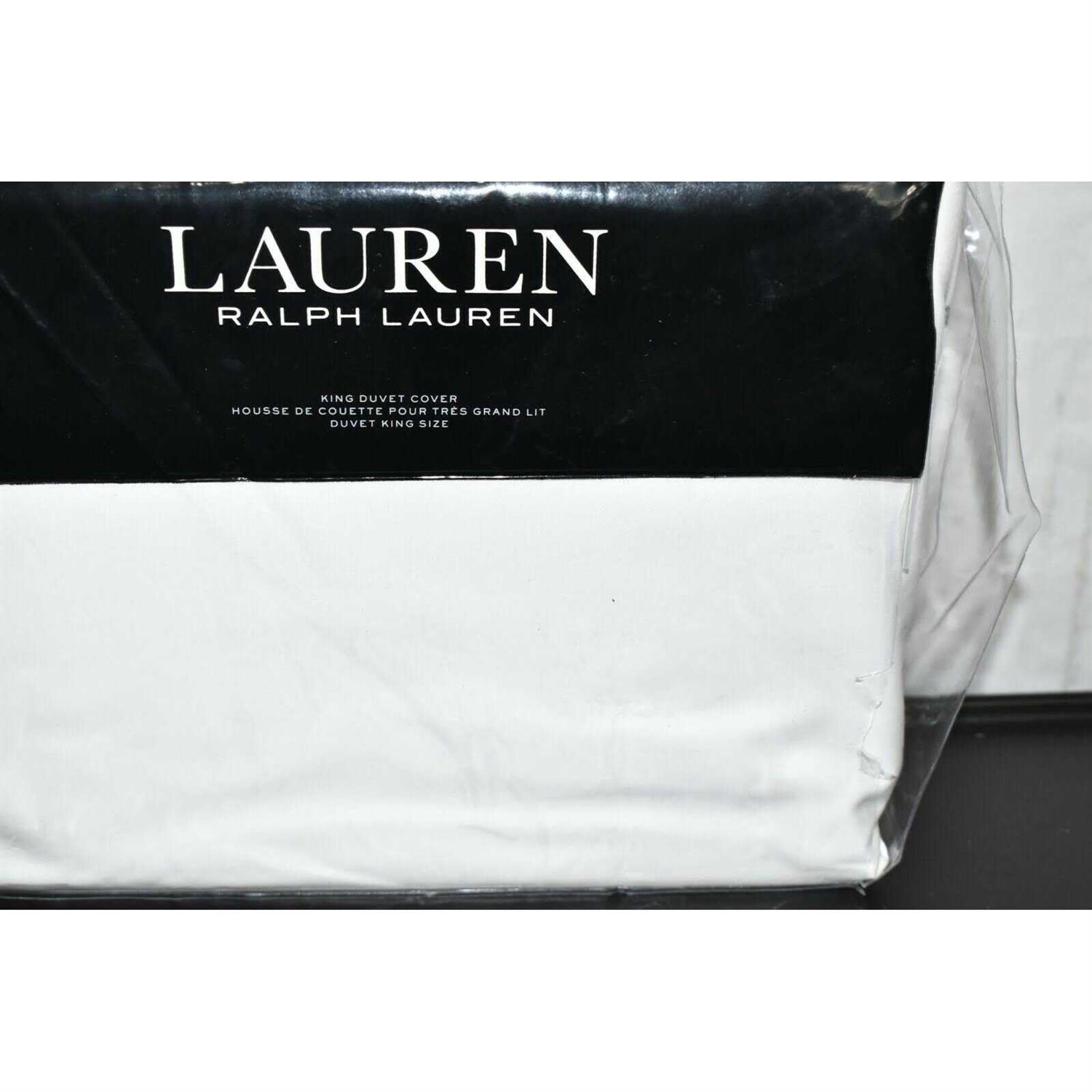 Ralph Lauren Bedding Ralph Lauren Duvet Cover Spencer Border Sateen - Image 2