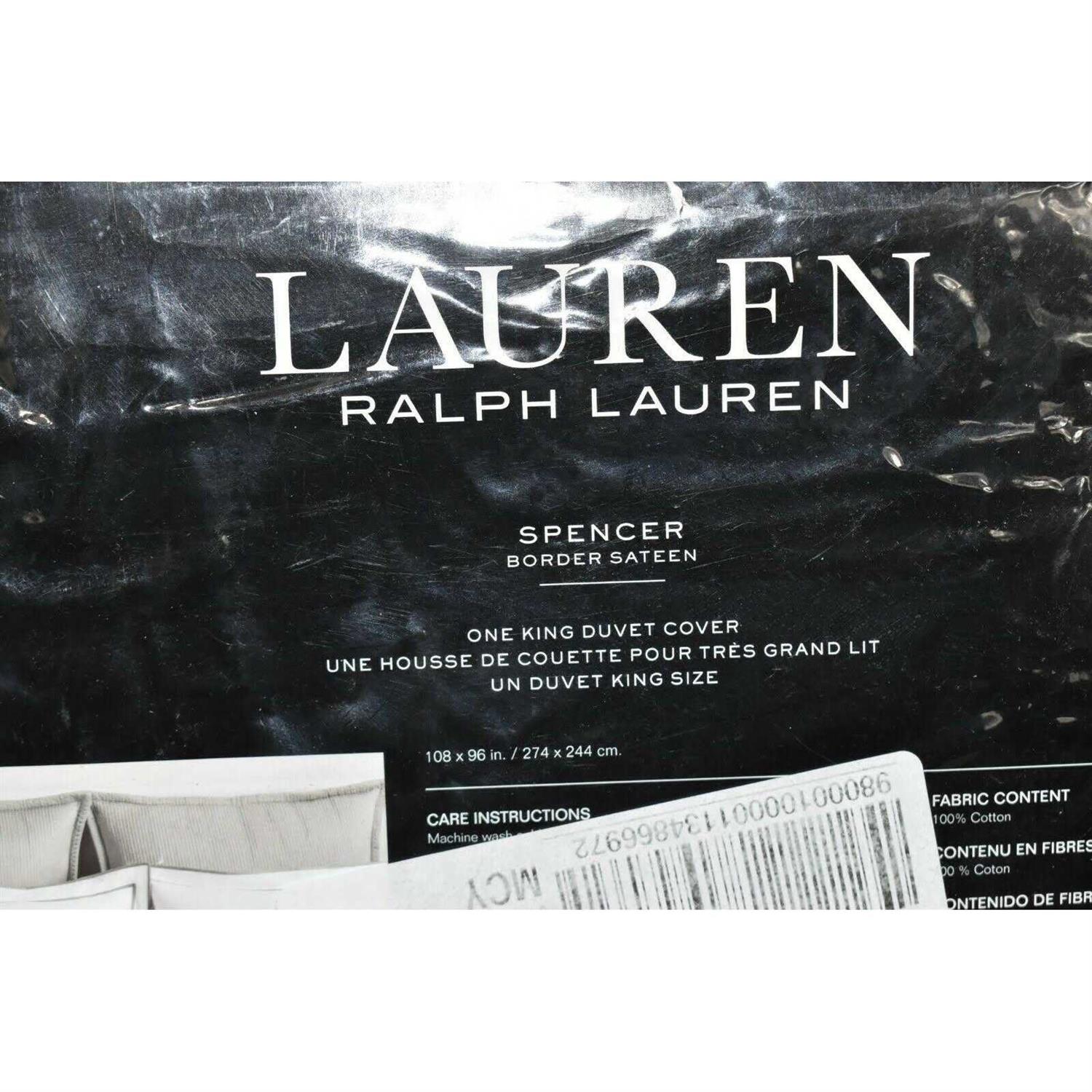 Ralph Lauren Bedding Ralph Lauren Duvet Cover Spencer Border Sateen - Image 3
