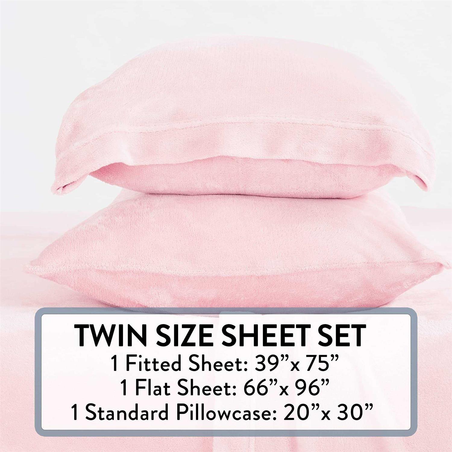 NY Loft Ultra Soft Micro Fleece Sheets Set with Extra Deep Pockets - Image 3
