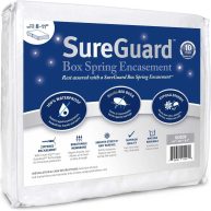 Queen Size Sureguard Box Spring Encasement 100% Waterproof