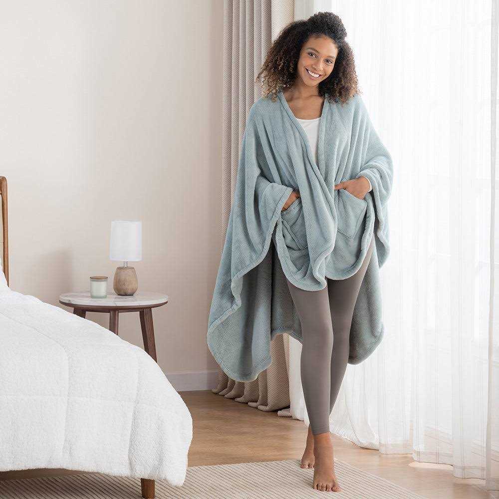 Primalush Cape Wrap Loungewear Berkshire Blanket and Home Co - Image 3