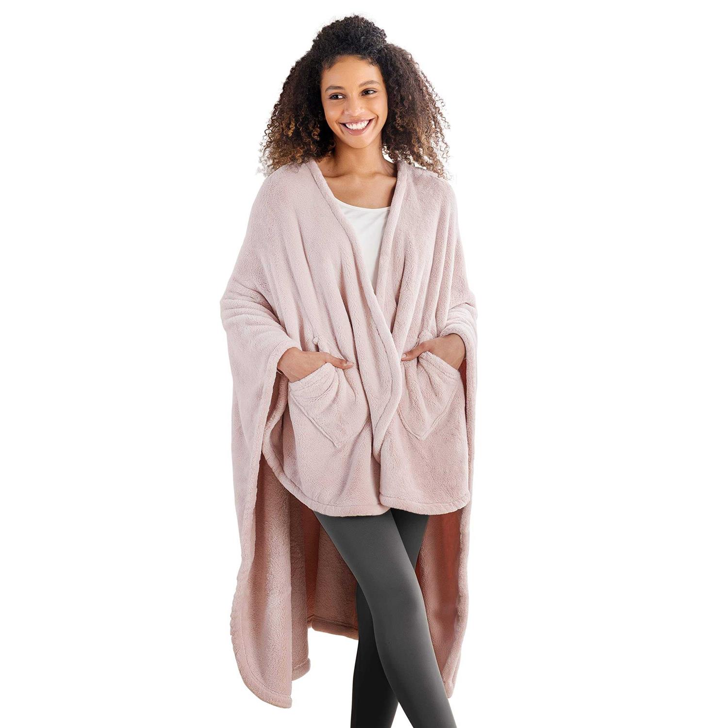 Primalush Cape Wrap Loungewear Berkshire Blanket and Home Co