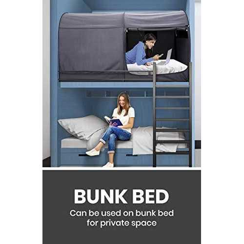 Bed Canopy Tent Privacy Space Indoor Curtains Alvantor - Image 2