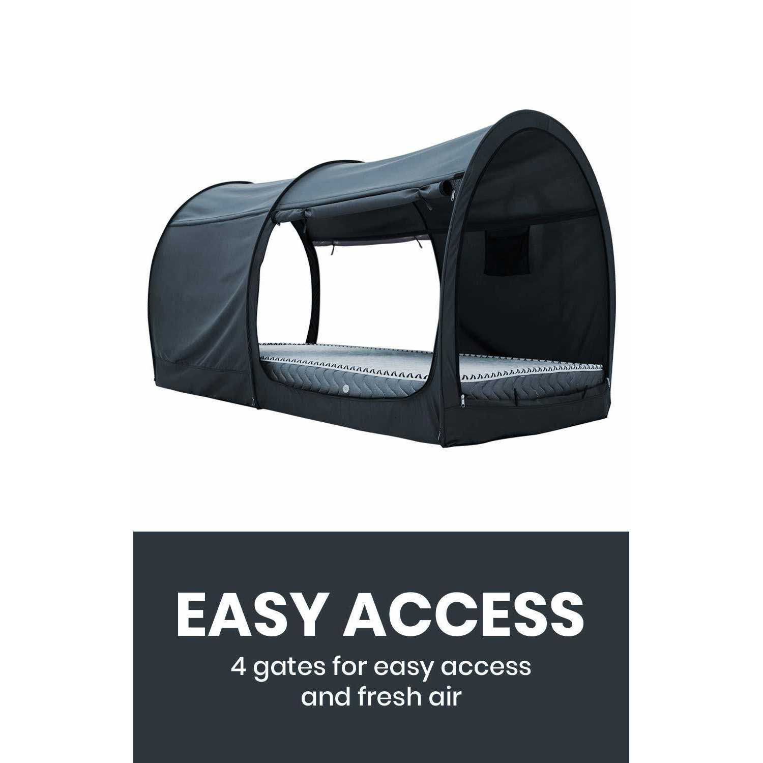 Bed Canopy Tent Privacy Space Indoor Curtains Alvantor - Image 4