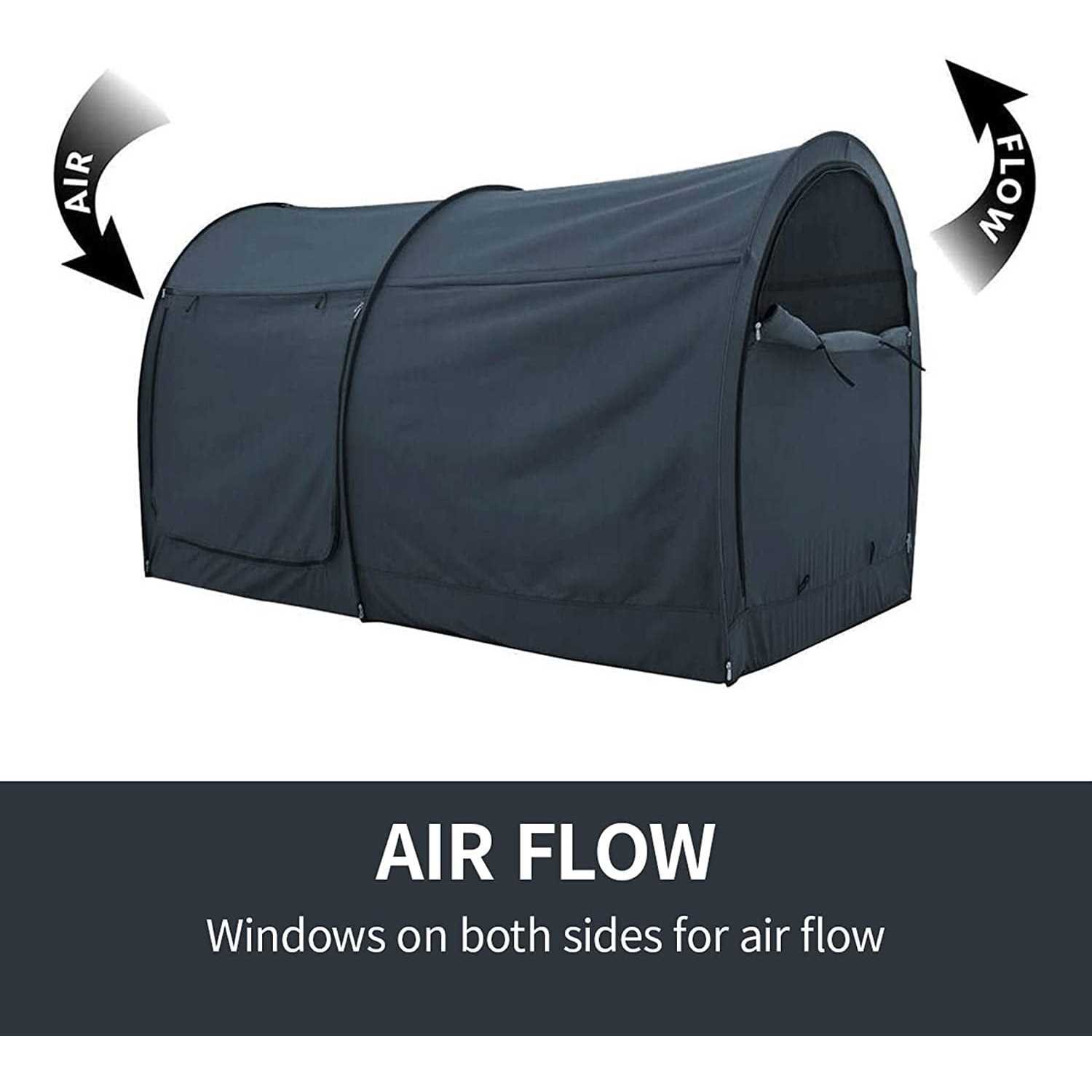 Bed Canopy Tent Privacy Space Indoor Curtains Alvantor - Image 5