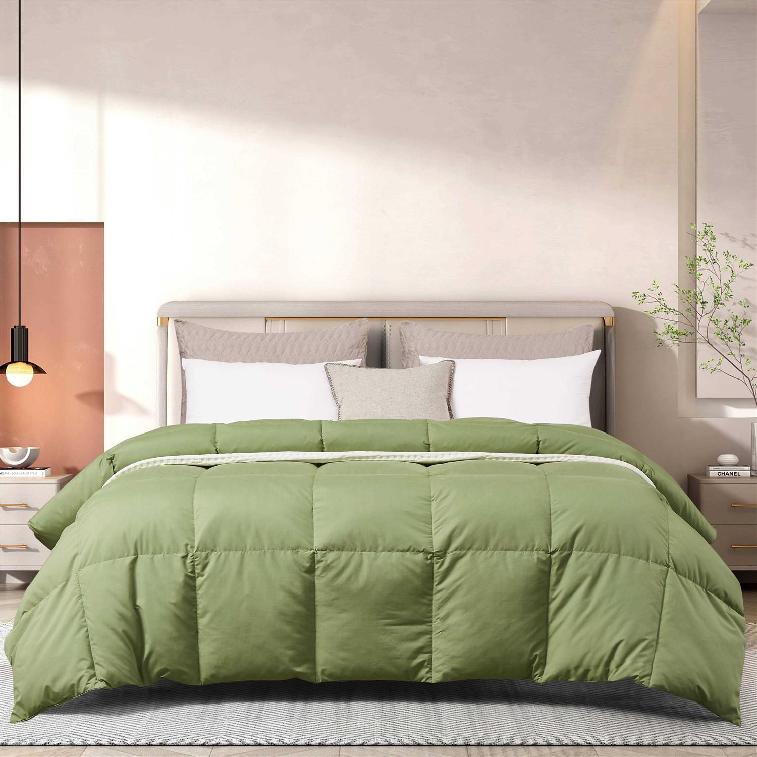 Beautyrest Microfiber Colored Feather & Down All Season Comforter - Image 4