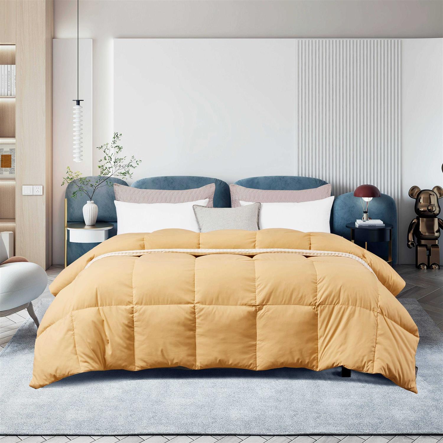 Beautyrest Microfiber Colored Feather & Down All Season Comforter - Image 5