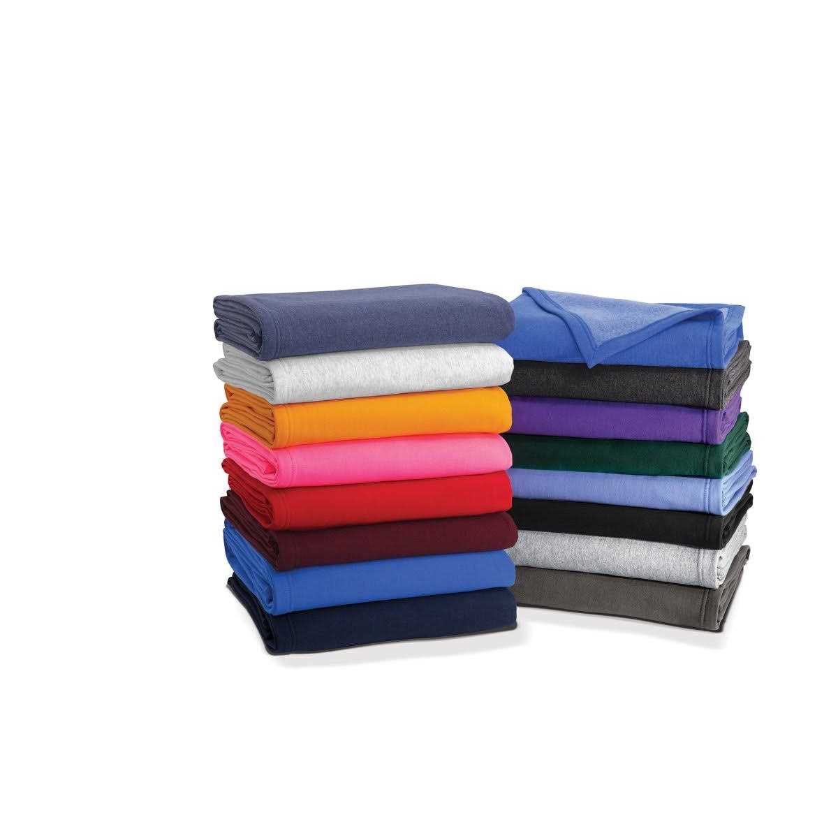 Port Company BP78 Core Fleece Sweatshirt Blanket - Image 4