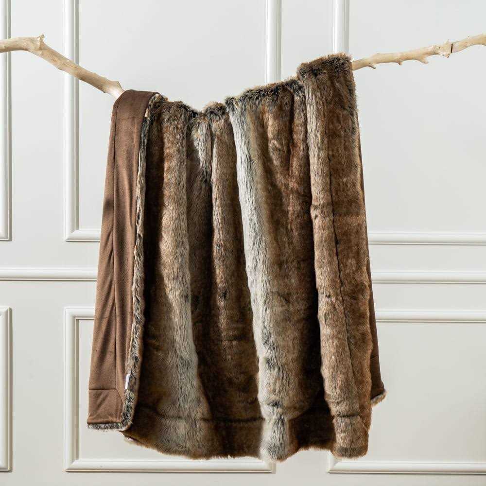 Battilo HOME Luxury Faux Fur Blanket Throw - Image 3