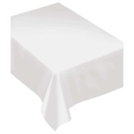 60 inchx 84 inch Fabric Tablecloth – Jet Black,Pack of 6, Size: 60 x 84