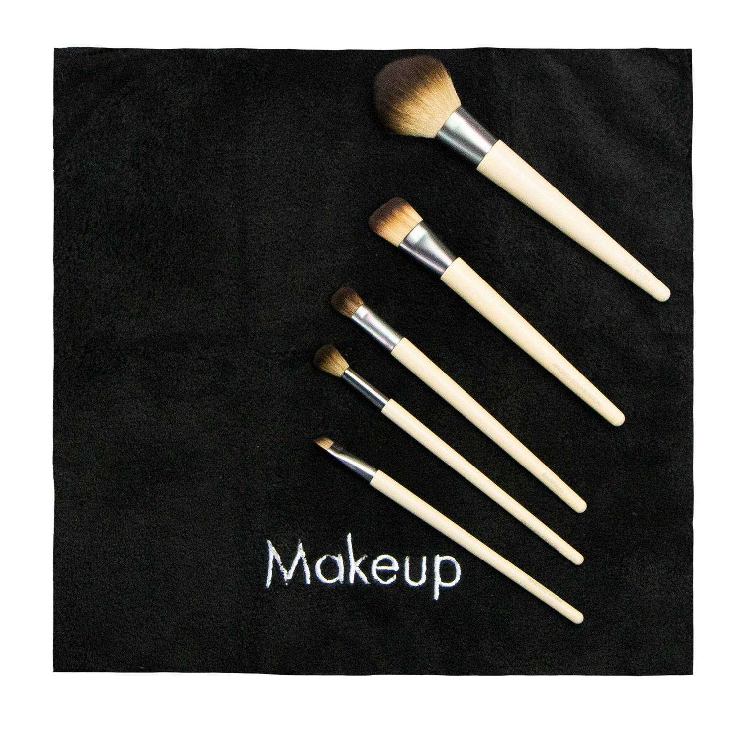 Arkwright Home Embroidered Coral Fleece Microfiber Makeup Towels - Image 5