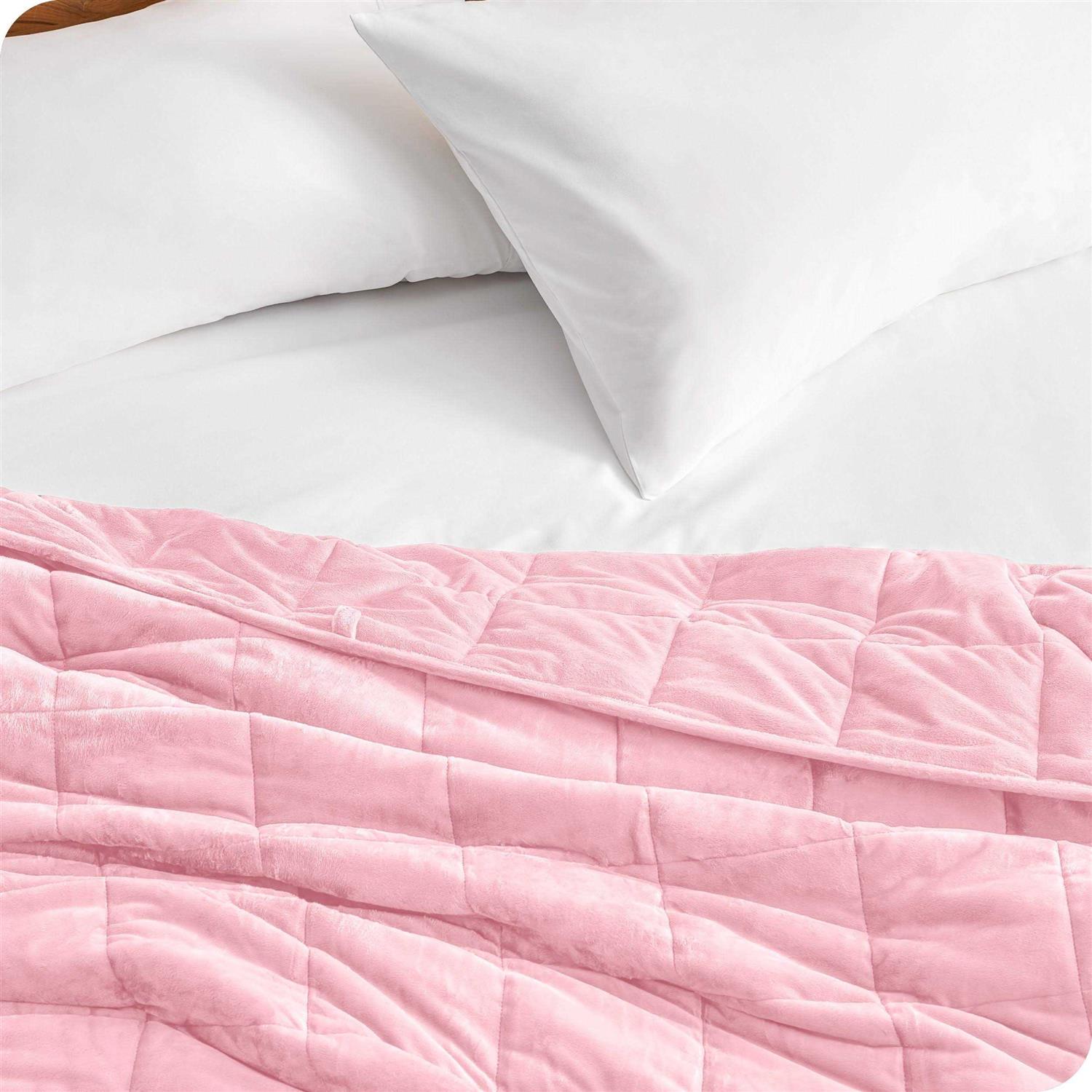 Bare Home 100% Cotton Weighted Blanket - Image 2
