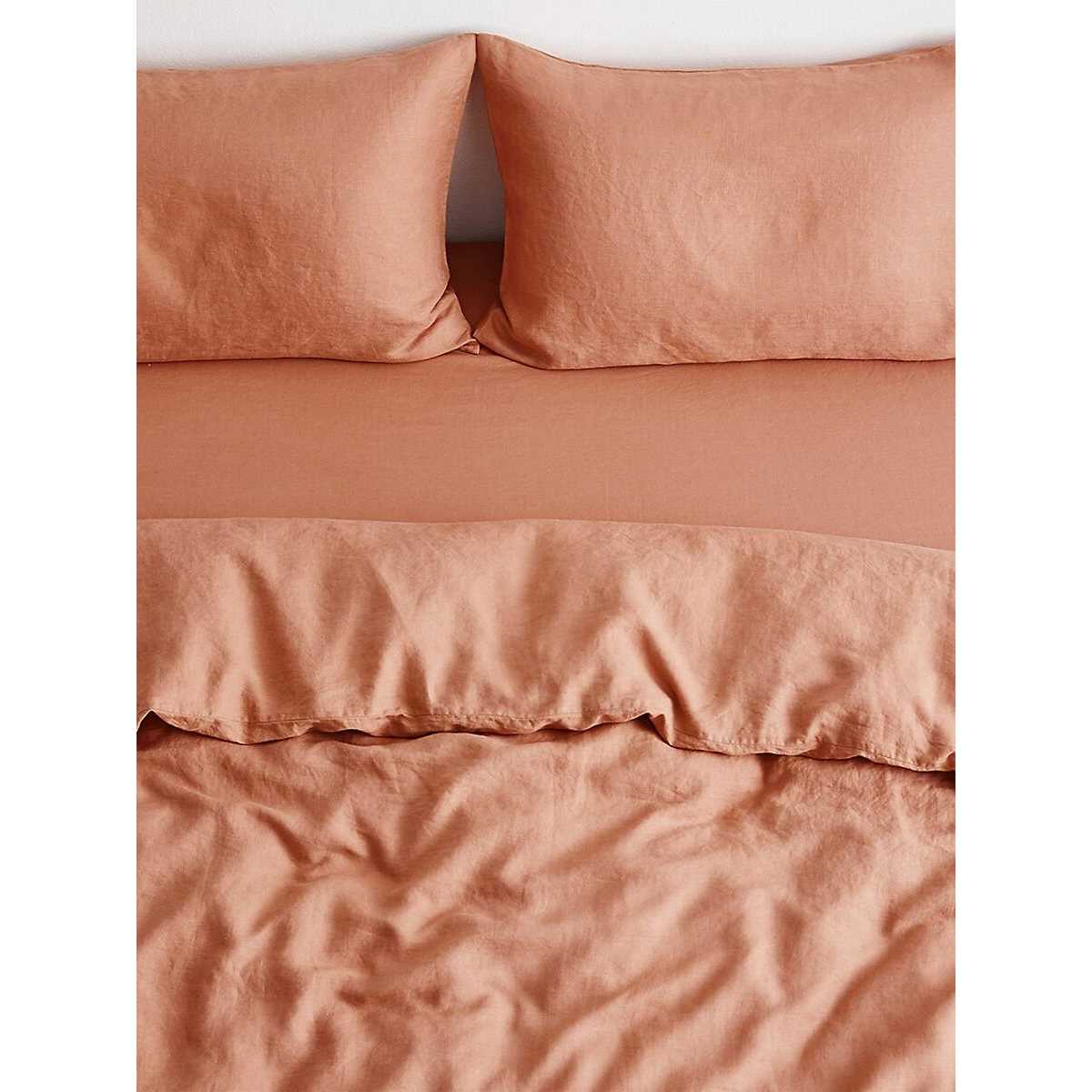 Bed Threads 100% Flax Linen Pillowcases Set of Two - Image 2