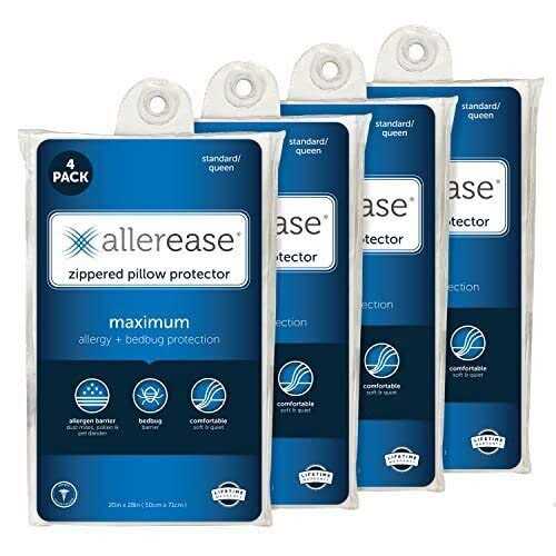 AllerEase Maximum Allergy Pillow Protector - Image 2