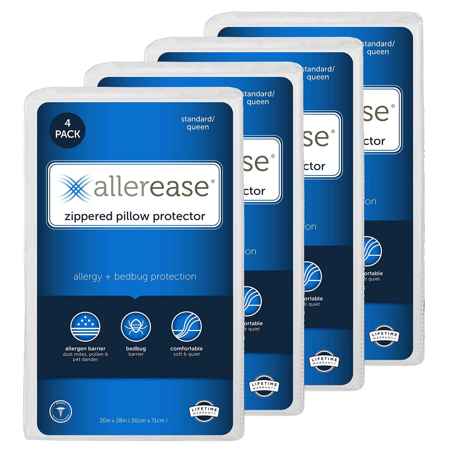AllerEase Maximum Allergy Pillow Protector - Image 3