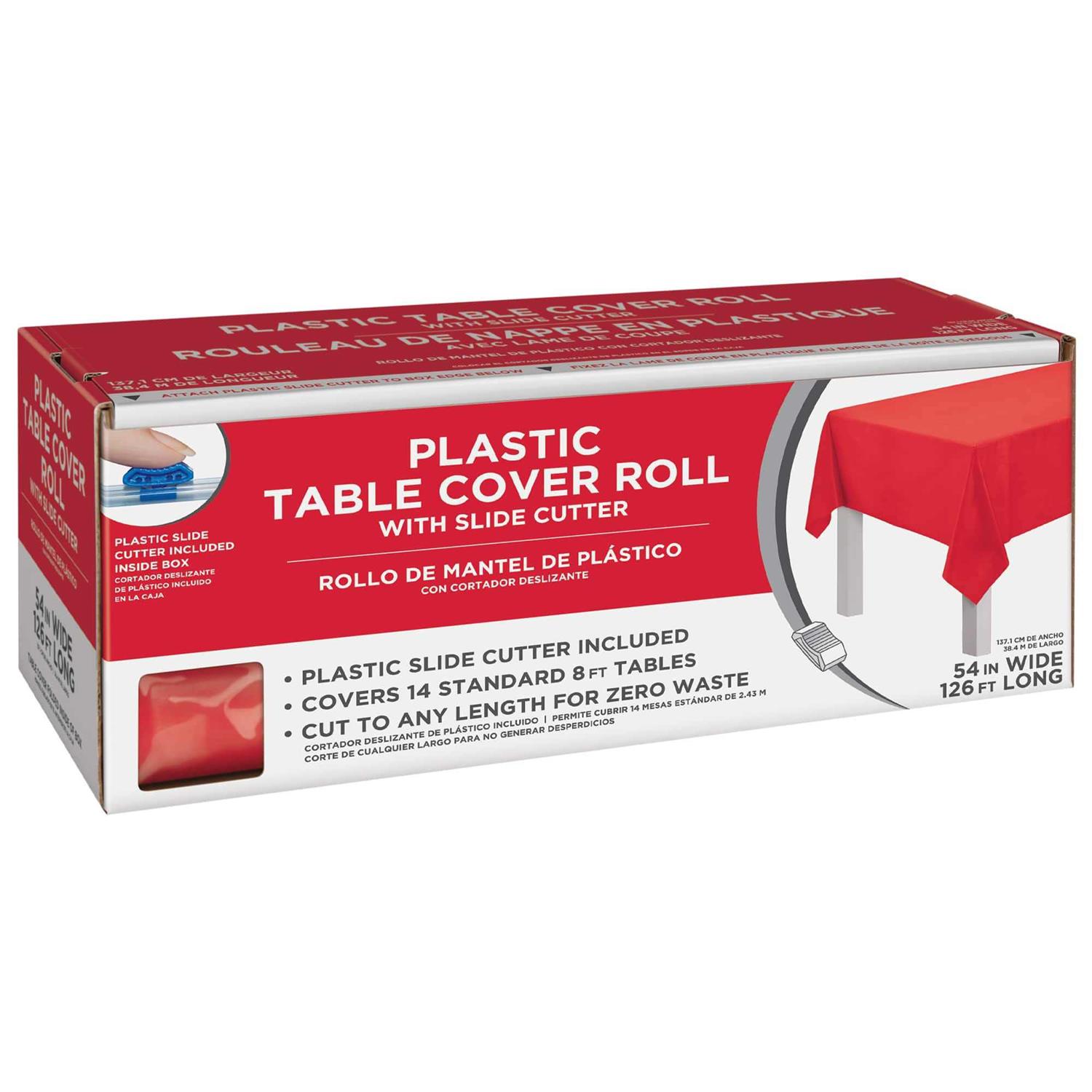 Amscan Boxed Plastic Table Roll - Image 3