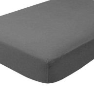 Bare Home 100% Cotton Flannel Fitted Bottom Sheet