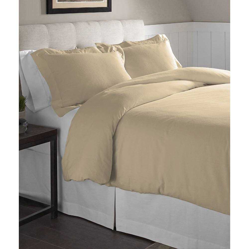 Pointehaven Flannel Duvet Set - Image 4