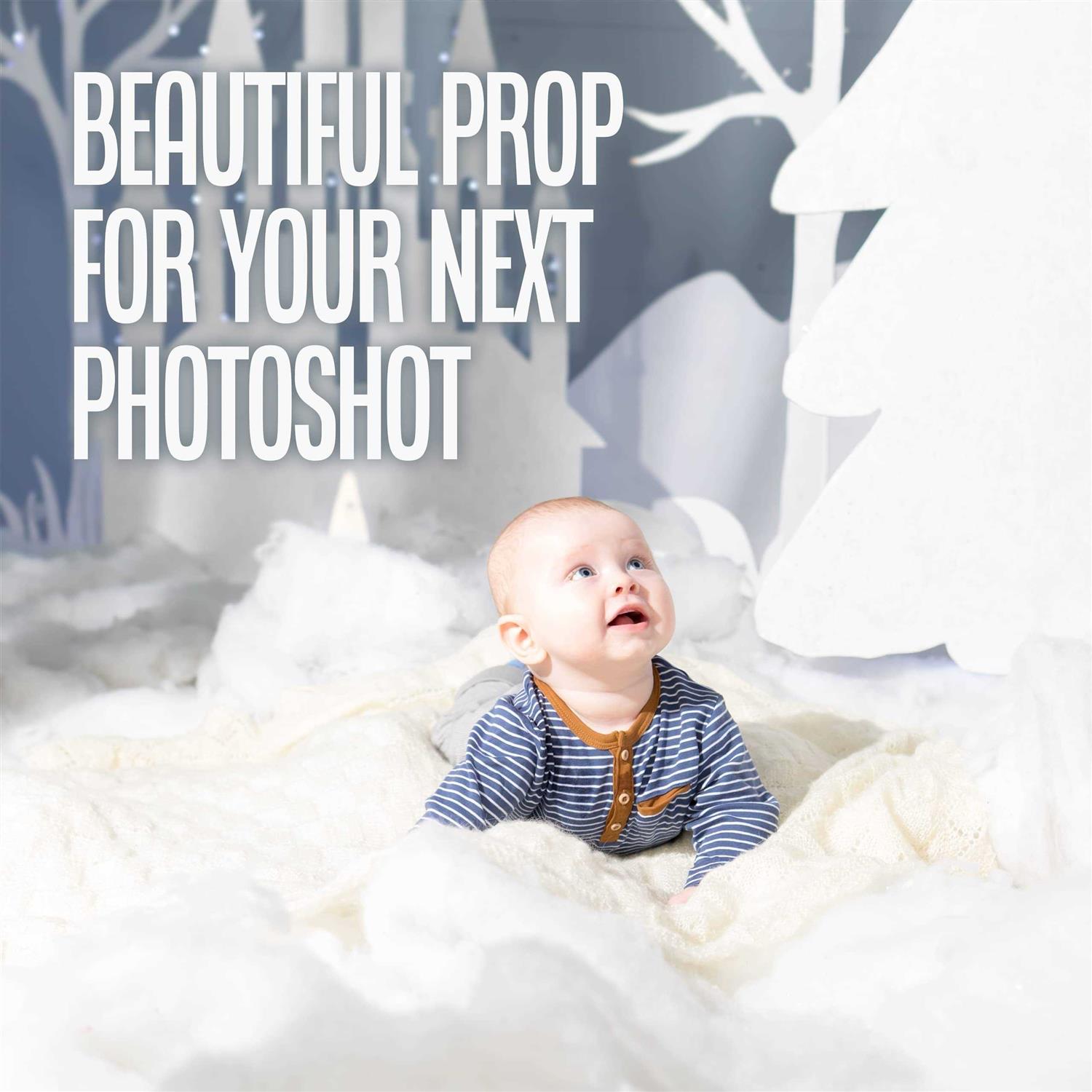 Prextex Christmas Snow Roll Christmas - Image 3