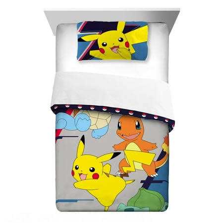 Pokemon Kids Comforter and Pillowcase 2-Piece Set