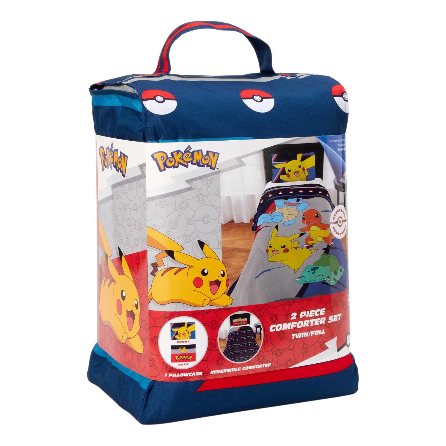 Pokemon Kids Comforter and Pillowcase 2-Piece Set - Image 2