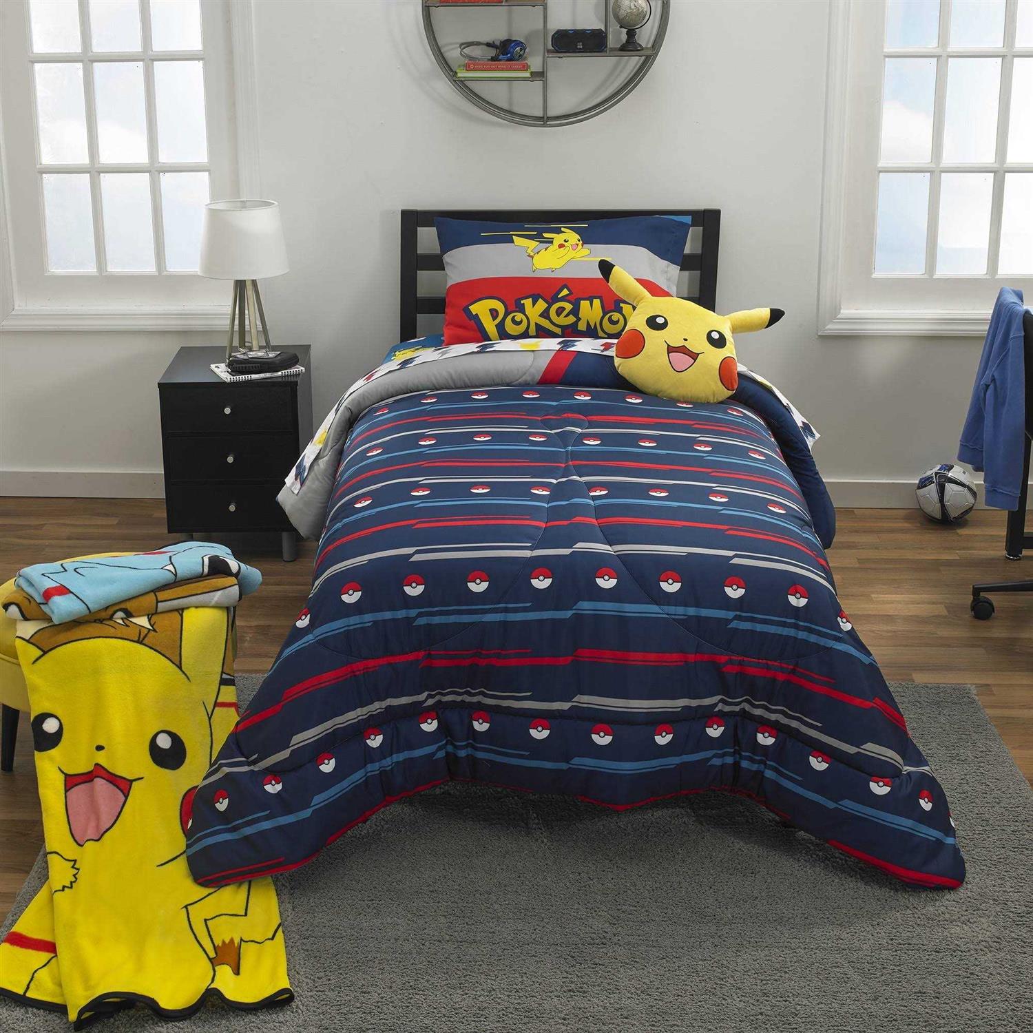 Pokemon Kids Comforter and Pillowcase 2-Piece Set - Image 5