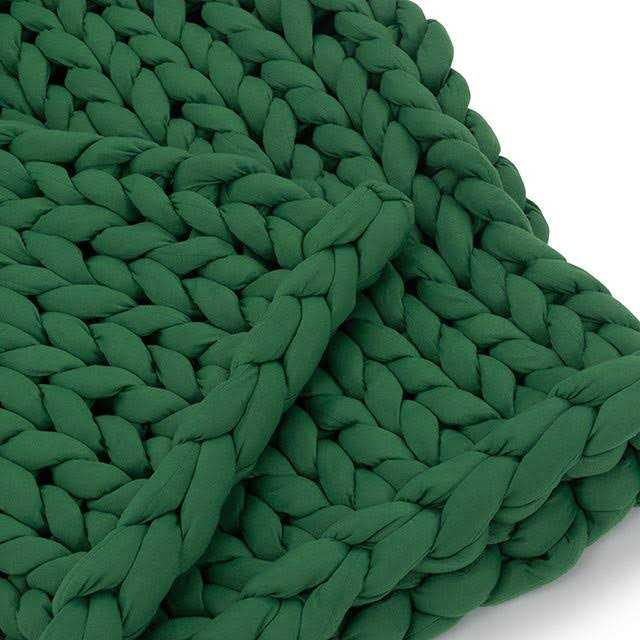 Nuzzie Knit Weighted Blanket. Sleep Deeper Relieve Anxiety - Image 3