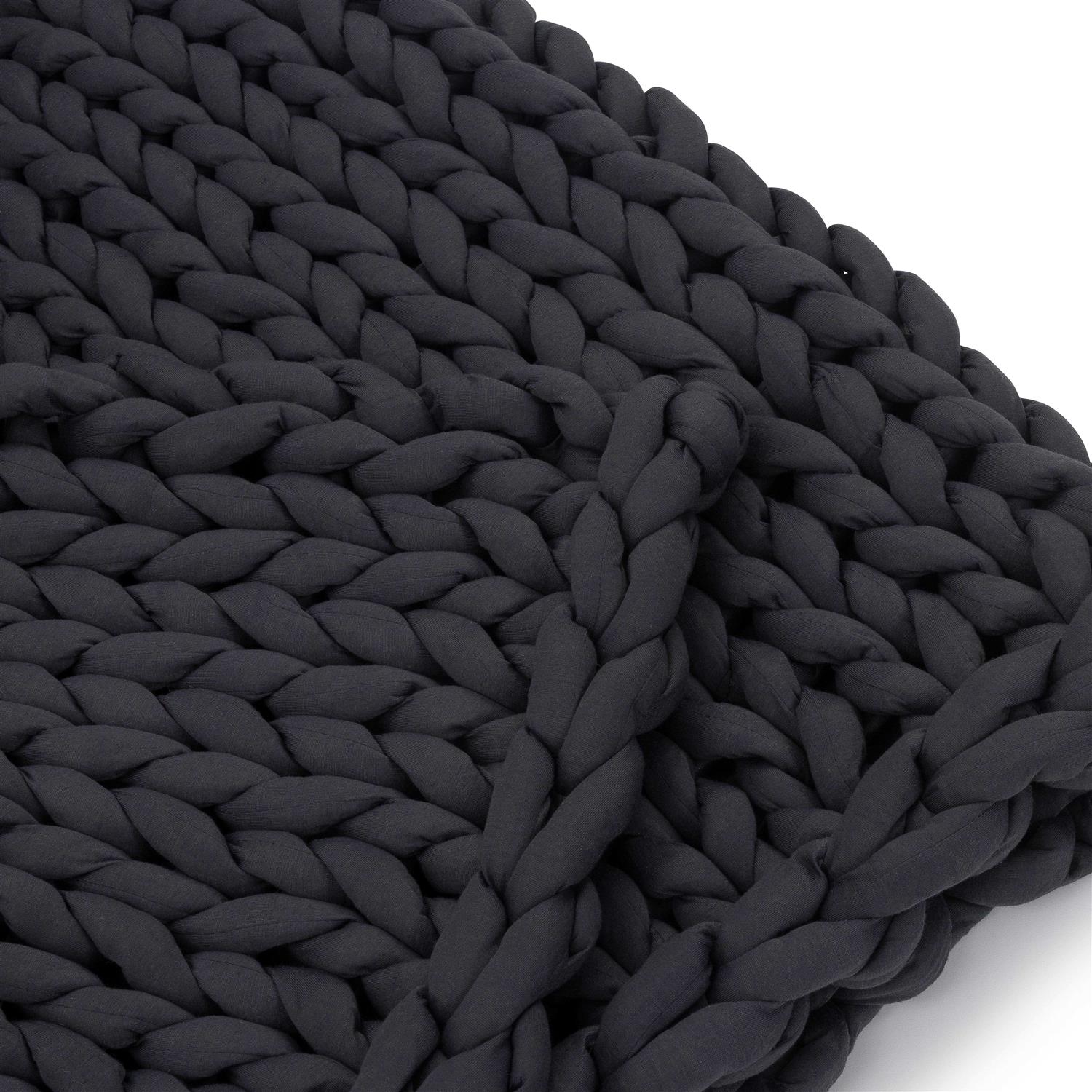 Nuzzie Knit Weighted Blanket. Sleep Deeper Relieve Anxiety - Image 3