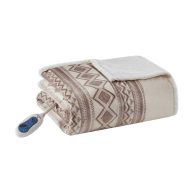 Anderson Oversized Mink to Berber Heated Throw Woolrich