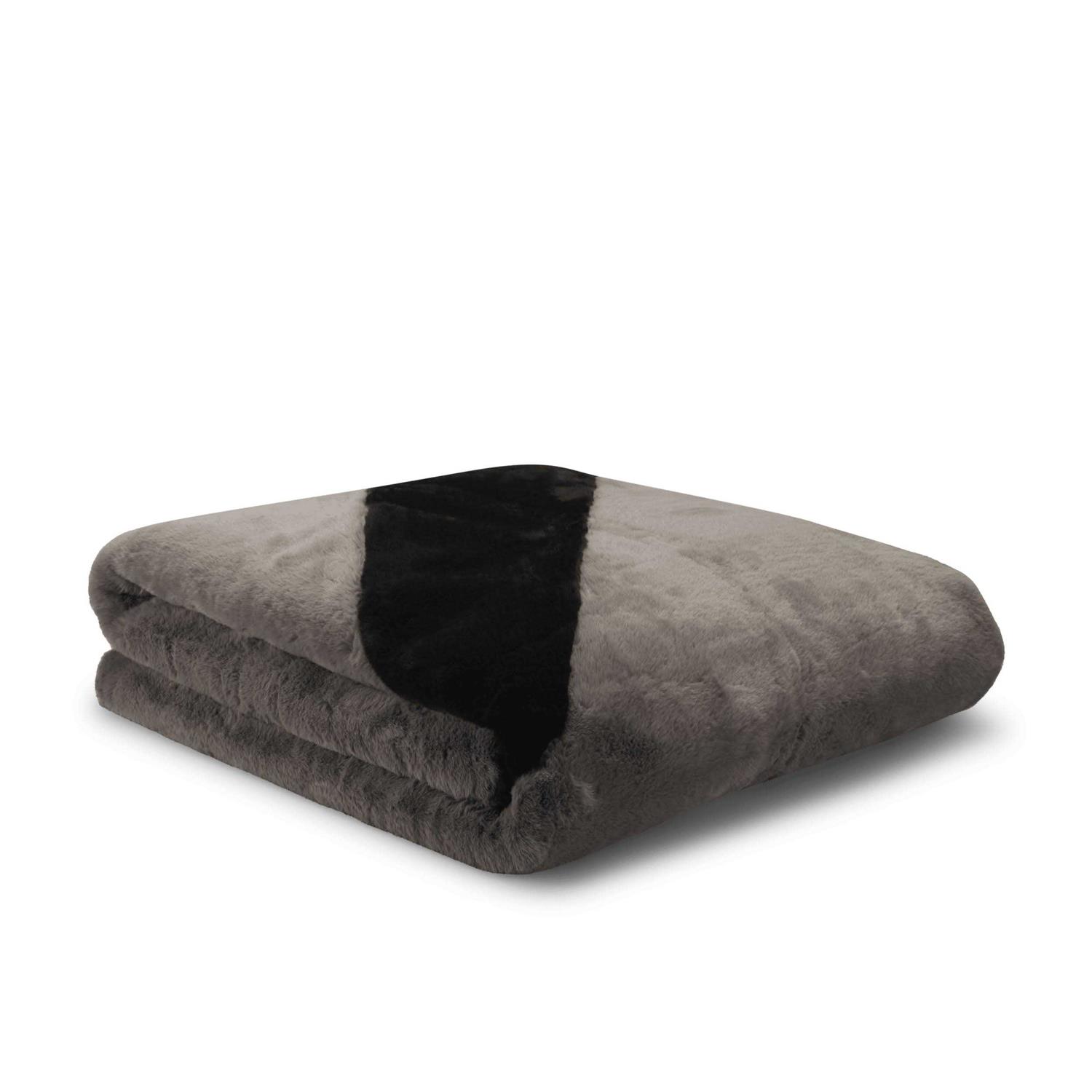 Swoosh Faux Fur Blanket