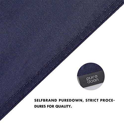 Puredown Packable Down Throw Blanket - Image 4